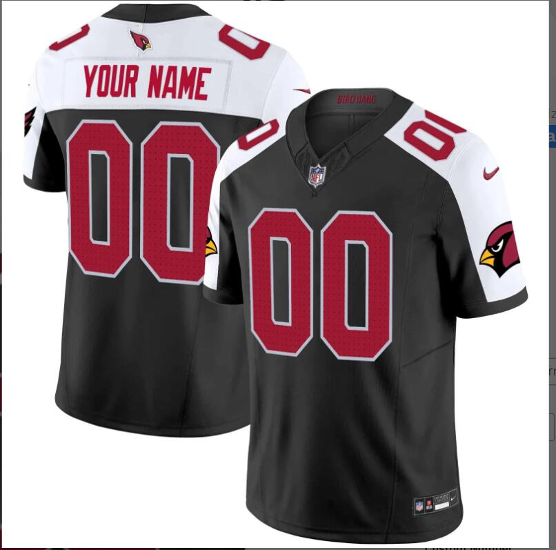 Men 2024 Nike NFL Arizona Cardinals  Vapor Limited Custom Jersey 